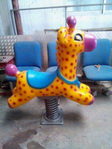 Deer Spring Ride | Amusement Park Equipments