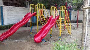 Outdoor playground equipment for restaurant-3