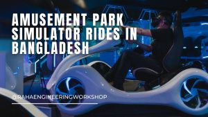 Amusement park simulator rides in Bangladesh